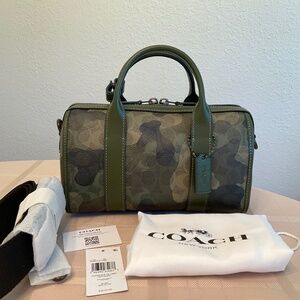 Coach Camo Gotham Duffle 24